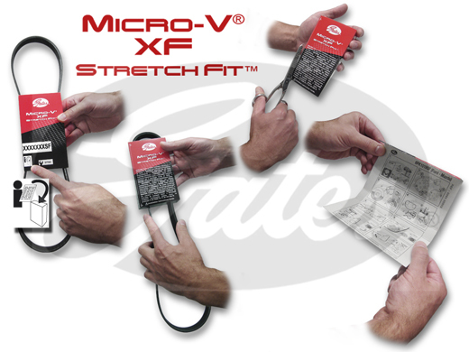 Micro-V® Horizon Stretch Fit GATES (6PK780SF)